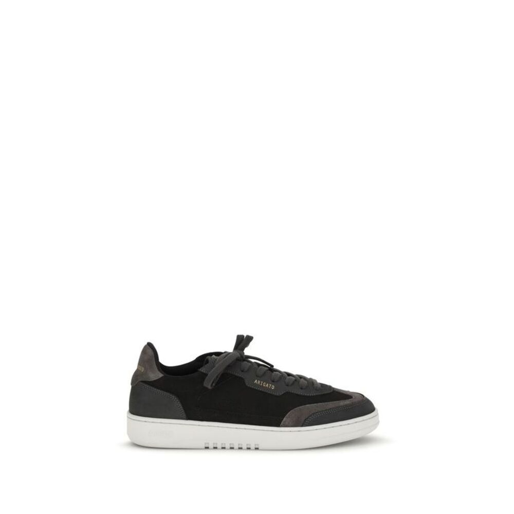 Axel Arigato Black Nubuc Leather Athletic Men's Sneakers